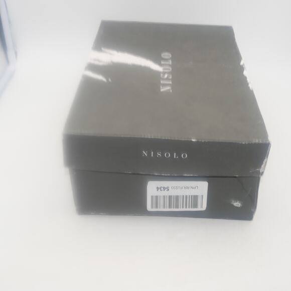 NEW Nisolo Alejandro Woven Slip On Leather Shoes Men's 8.5 Brandy Brown - Picture 11 of 12